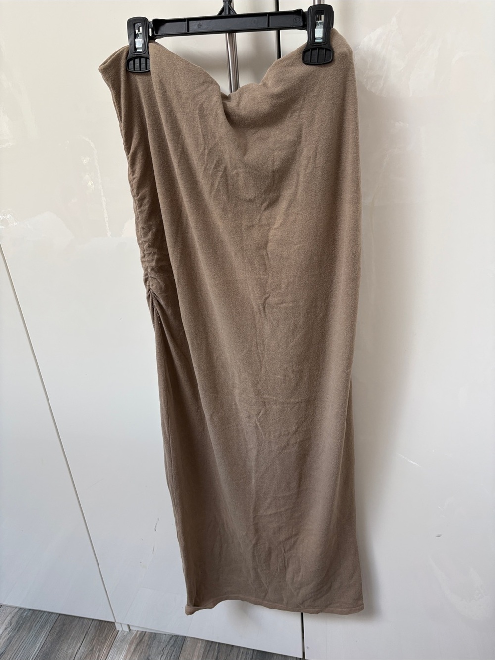 James Perse Taupe Tube Skirt - Dress Size 3